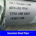 304316310 310S 321 Tubería de acero inoxidable con ASTM A312
